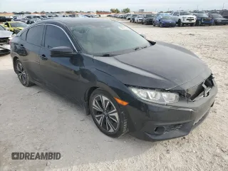 2017 Honda Civic Sedan EX-T with VIN 19XFC1F48HE003328, listed as a Copart auction lot 82927294 with 90,142 mi miles and Salvage Title. Bid and sale history available at carsss.com. Image 4.