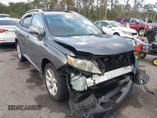 2012 Lexus RX 350 z VIN 2T2BK1BA8CC140768, wystawiony jako IAAI lot #40863611 z przebiegiem 164 759 mil mil oraz . Historia ofert i sprzedaży dostępna na DreamBid. Obrazek 1.