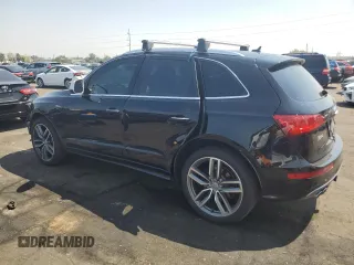 2017 Audi SQ5 Premium Plus with VIN WA1CCAFP7HA002360, listed as a Copart auction lot 65685024 with 130,385 mi miles and Clean Title. Bid and sale history available at carsss.com. Image 2.