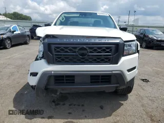 2023 Nissan Frontier S with VIN 1N6ED1CM1PN609767, listed as a Copart auction lot 64793675 with 36,700 mi miles and Salvage title. Bid and sale history available at DreamBid. Image 5.