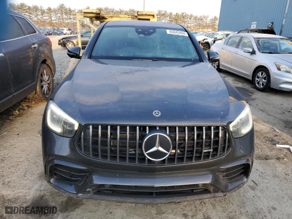 2020 Mercedes-Benz GLC with VIN WDC0J8KB5LF744831, listed as a Copart auction lot 85045494 with 43,739 mi miles and Salvage Title. Bid and sale history available at carsss.com. Image 5.