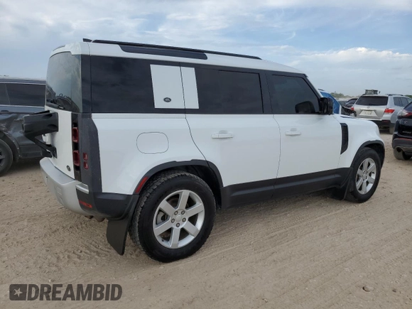 2022 Land Rover Defender with VIN SALEKERXXN2075404, listed as a Copart auction lot 53822335 with 62,241 mi miles and Clean title. Bid and sale history available at DreamBid. Image 3.