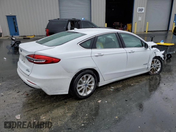 2019 Ford Fusion Hybrid SEL with VIN 3FA6P0MU8KR202080, listed as a Copart auction lot 73663612 with 64,297 mi miles. Bid and sale history available at carsss.com. Image 3.