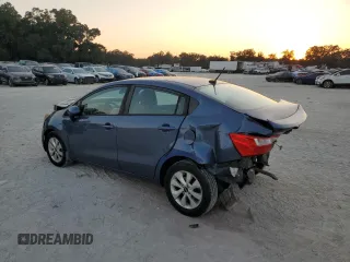 2017 Kia Rio EX with VIN KNADN4A39H6058651, listed as a Copart auction lot 78349644 with 43,859 mi miles and Salvage Title. Bid and sale history available at carsss.com. Image 2.