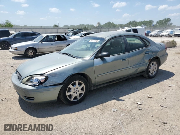 2006 Ford Taurus SE with VIN 1FAFP53U06A115918, listed as a Copart auction lot 55747445 with Not provided miles and Salvage title. Bid and sale history available at DreamBid. Image 1.