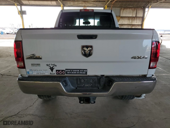 2014 Ram 2500 SLT with VIN 3C6TR5DT0EG309756, listed as a Copart auction lot 51149685 with 163,472 mi miles and Salvage Title. Bid and sale history available at carsss.com. Image 6.