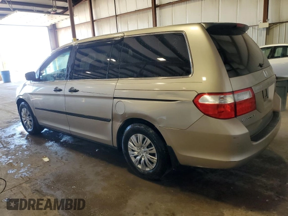 2006 Honda Odyssey LX with VIN 5FNRL38266B120823, listed as a Copart auction lot 50361715 with 240,733 mi miles and Salvage Title. Bid and sale history available at carsss.com. Image 2.