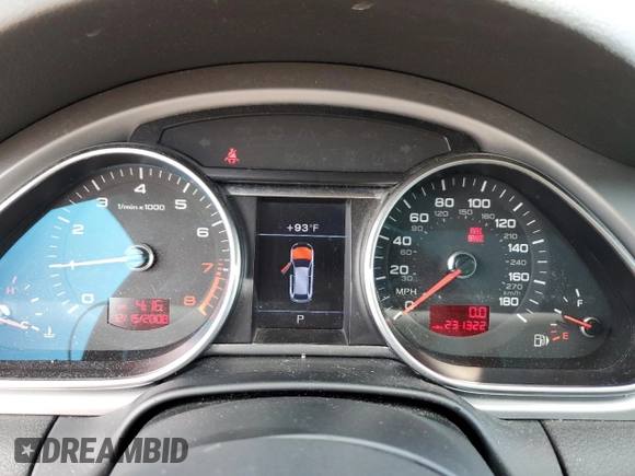 2010 Audi Q7 Premium Plus with VIN WA1LYAFE1AD001709, listed as a Copart auction lot 60903275 with 231,322 mi miles and Salvage title. Bid and sale history available at DreamBid. Image 9.