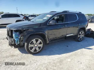 2019 GMC Acadia Denali with VIN 1GKKNXLS1KZ107741, listed as a Copart auction lot 48402185 with 108,115 mi miles and Salvage Title. Bid and sale history available at carsss.com. Image 1.