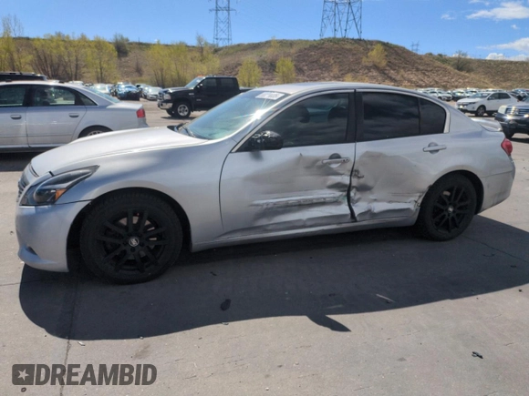 2013 Infiniti G37 Journey with VIN JN1CV6AP9DM721898, listed as a Copart auction lot 55339035 with 180,792 mi miles and Salvage title. Bid and sale history available at DreamBid. Image 1.