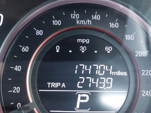 2016 Honda Accord Sedan Sport with VIN 1HGCR2F54GA095668, listed as a IAAI auction lot 41369867 with 174,704 mi miles. Bid and sale history available at carsss.com. Image 15.