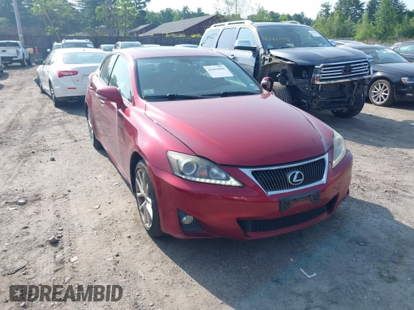 2013 Lexus IS 250 with VIN JTHCF5C28D5063750, listed as a IAAI auction lot 42464900 with 154,835 mi miles and . Bid and sale history available at DreamBid. Image 12.
