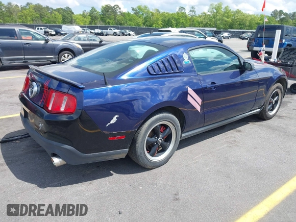 2010 Ford Mustang V6 with VIN 1ZVBP8AN6A5158017, listed as a IAAI auction lot 42005121 with 229,045 mi miles and . Bid and sale history available at DreamBid. Image 4.