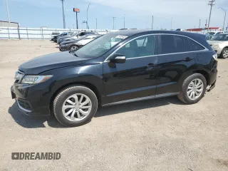 2016 Acura RDX Technology with VIN 5J8TB4H56GL012825, listed as a Copart auction lot 61005445 with 129,242 mi miles and Salvage title. Bid and sale history available at DreamBid. Image 1.