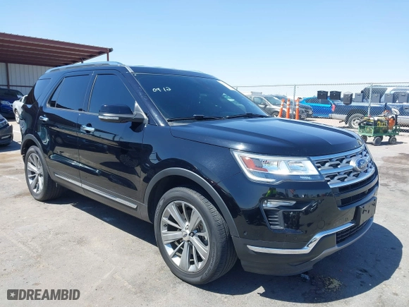 2018 Ford Explorer Limited with VIN 1FM5K8FHXJGB43618, listed as a IAAI auction lot 40313160 with NaN miles. Bid and sale history available at carsss.com. Image 1.