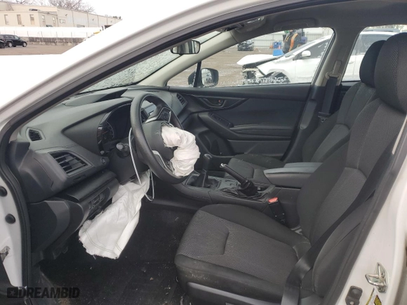 2017 Subaru Impreza with VIN 4S3GTAA60H1728213, listed as a Copart auction lot 87073704 with 106,562 mi miles and Salvage Title. Bid and sale history available at carsss.com. Image 7.