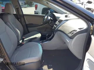 2015 Hyundai Accent GLS with VIN KMHCT4AE8FU936127, listed as a IAAI auction lot 42182291 with 161,828 mi miles and . Bid and sale history available at DreamBid. Image 5.