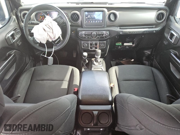 2021 Jeep Wrangler Unlimited Sport S с VIN 1C4HJXDG4MW532158, выставлен на аукционе Copart как лот 57533055 с пробегом 79 513 миль миль и Чистый • Clean title. История ставок и продаж доступна на DreamBid. Изображение 8.