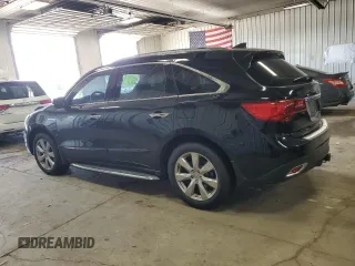 2014 Acura MDX Advance with VIN 5FRYD4H83EB037558, listed as a Copart auction lot 60697445 with 178,649 mi miles and Non repairable. Bid and sale history available at DreamBid. Image 2.