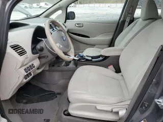2015 Nissan LEAF SV with VIN 1N4AZ0CPXFC330728, listed as a Copart auction lot 42146623 with 85,961 mi miles. Bid and sale history available at carsss.com. Image 7.