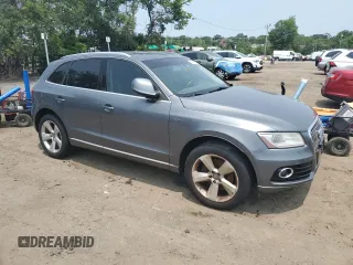 2013 Audi Q5 Hybrid Prestige with VIN WA1C8AFP9DA097001, listed as a Copart auction lot 59816255 with Not provided miles and Clean title. Bid and sale history available at DreamBid. Image 4.