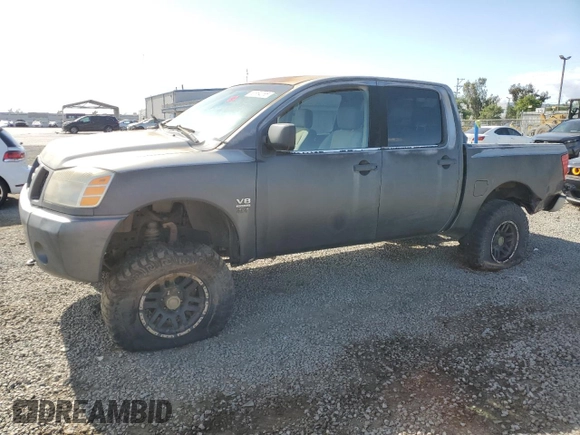 2004 Nissan Titan LE with VIN 1N6AA07B64N573368, listed as a Copart auction lot 53864055 with Not provided miles and Clean title. Bid and sale history available at DreamBid. Image 1.