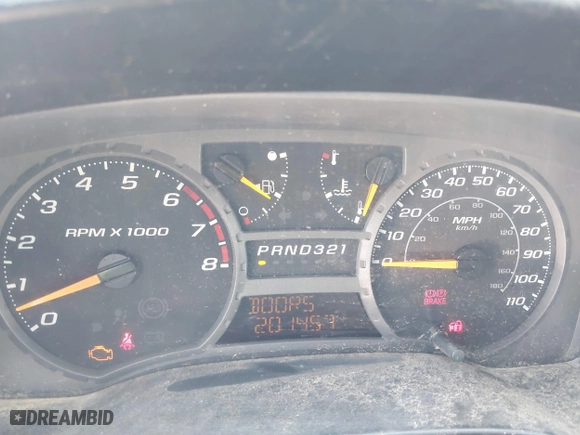 2005 Chevrolet Colorado LS Z71 with VIN 1GCDT196558120620, listed as a IAAI auction lot 39857532 with 201,457 mi miles. Bid and sale history available at carsss.com. Image 7.