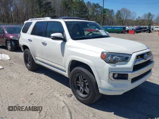2015 Toyota 4Runner Limited with VIN JTEBU5JR8F5260158, listed as a IAAI auction lot 41859004 with 164,280 mi miles and . Bid and sale history available at carsss.com. Image 1.