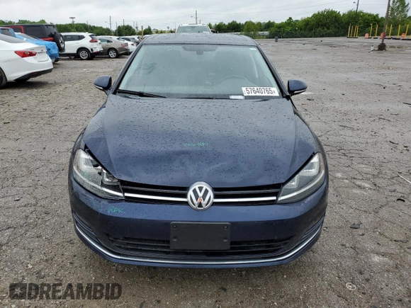2015 Volkswagen Golf SE с VIN 3VW2A7AU4FM051228, выставлен на аукционе Copart как лот 57640765 с пробегом 86 130 миль миль и Списание • Salvage title. История ставок и продаж доступна на DreamBid. Изображение 5.