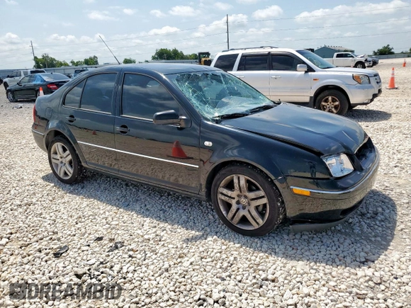 2004 Volkswagen Jetta GLS with VIN 3VWSE69M44M087341, listed as a Copart auction lot 59935515 with 116,139 mi miles and Salvage title. Bid and sale history available at DreamBid. Image 4.