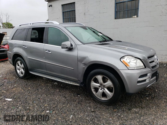 2012 Mercedes-Benz GL-Class GL 450 with VIN 4JGBF7BE7CA801589, listed as a Copart auction lot 72440564 with 0 mi miles and Salvage Title. Bid and sale history available at carsss.com. Image 4.