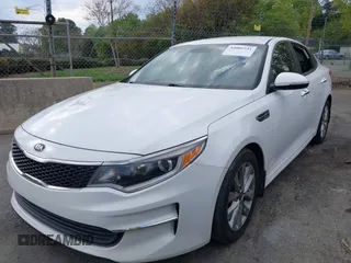 2018 Kia Optima LX with VIN 5XXGT4L30JG256660, listed as a IAAI auction lot 42005531 with 100,337 mi miles and . Bid and sale history available at DreamBid. Image 17.