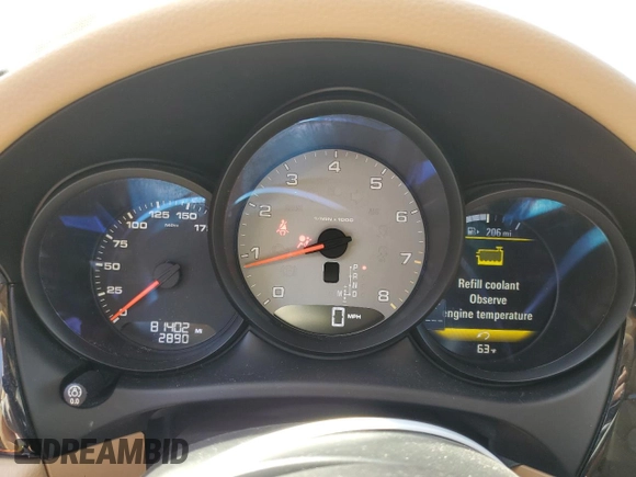 2015 Porsche Macan S with VIN WP1AB2A56FLB74634, listed as a Copart auction lot 44679375 with 81,402 mi miles and Clean Title. Bid and sale history available at carsss.com. Image 9.