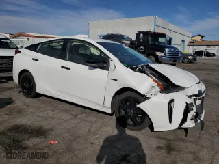 2022 Toyota Prius L Eco with VIN JTDKAMFU2N3173158, listed as a Copart auction lot 48770565 with 56,479 mi miles and Salvage Title. Bid and sale history available at carsss.com. Image 4.