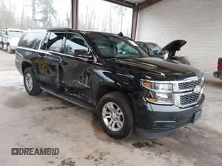 2019 Chevrolet Suburban LT with VIN 1GNSKHKC4KR177374, listed as a IAAI auction lot 41323234 with 157,470 mi miles and . Bid and sale history available at DreamBid. Image 1.
