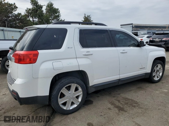 2011 GMC Terrain SLT-1 with VIN 2CTFLVE53B6235302, listed as a Copart auction lot 46898125 with 183,059 mi miles and Salvage title. Bid and sale history available at DreamBid. Image 3.