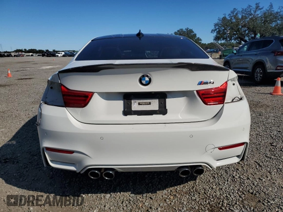 2019 BMW M4 with VIN WBS4Y9C51KAG67058, listed as a Copart auction lot 81354064 with 63,350 mi miles and Salvage Title. Bid and sale history available at carsss.com. Image 6.