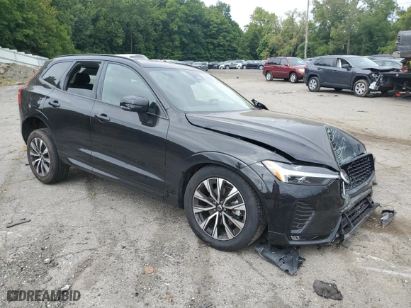 2024 Volvo XC60 Core Dark Theme with VIN YV4L12RK2R1837105, listed as a Copart auction lot 68784264 with 0 mi miles and Salvage Title. Bid and sale history available at carsss.com. Image 4.