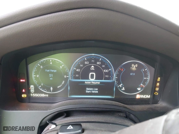 2015 Cadillac Escalade Premium with VIN 1GYS4NKJ9FR547587, listed as a IAAI auction lot 41556378 with 155,038 mi miles. Bid and sale history available at carsss.com. Image 7.