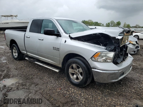 2018 Ram 1500 SLT z VIN 1C6RR6GG9JS317288, wystawiony jako Copart lot #50593095 z przebiegiem 128 698 mil mil oraz Szkoda całkowita • Salvage title. Historia ofert i sprzedaży dostępna na DreamBid. Obrazek 4.