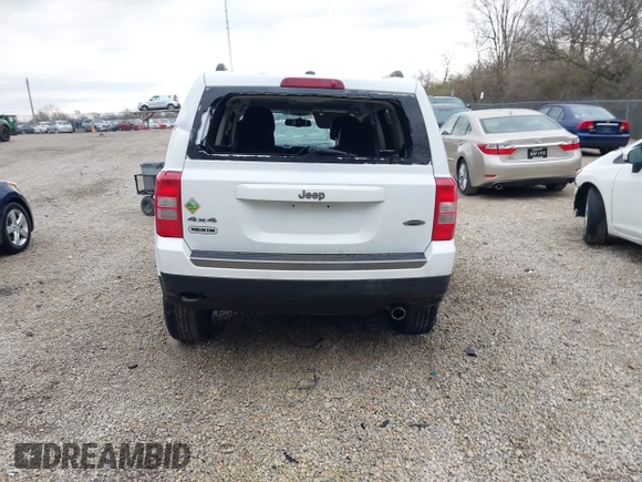2017 Jeep Patriot 75th Anniversary with VIN 1C4NJRBBXHD108927, listed as a IAAI auction lot 41935713 with 103,802 mi miles and . Bid and sale history available at carsss.com. Image 16.