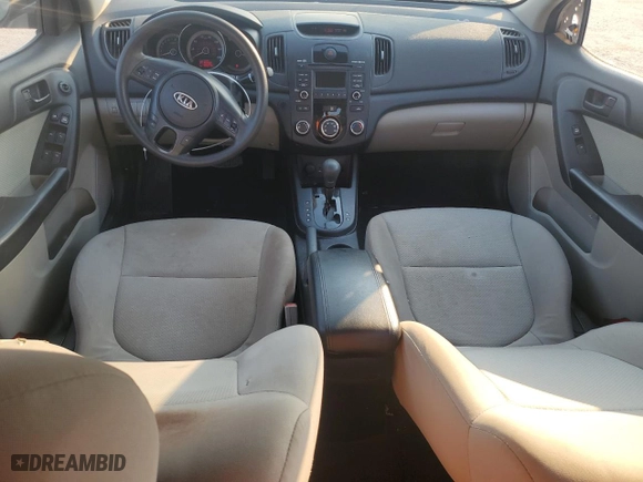 2010 Kia Forte EX with VIN KNAFU4A23A5158940, listed as a Copart auction lot 46787045 with 89,275 mi miles and Salvage Title. Bid and sale history available at carsss.com. Image 8.