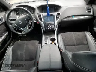 2018 Acura TLX Advance with VIN 19UUB3F82JA800564, listed as a Copart auction lot 58176705 with Not provided miles and Salvage title. Bid and sale history available at DreamBid. Image 8.