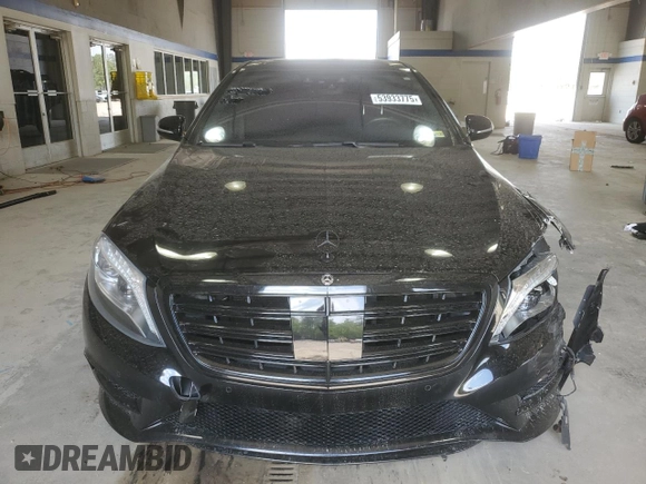 2017 Mercedes-Benz S 550 with VIN WDDUG8FBXHA337288, listed as a Copart auction lot 53933775 with 121,538 mi miles and Salvage Title. Bid and sale history available at DreamBid. Image 5.