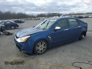 2008 Ford Focus SE with VIN 1FAHP35N98W267284, listed as a Copart auction lot 53380885 with 184,900 mi miles and Salvage Title. Bid and sale history available at DreamBid. Image 1.