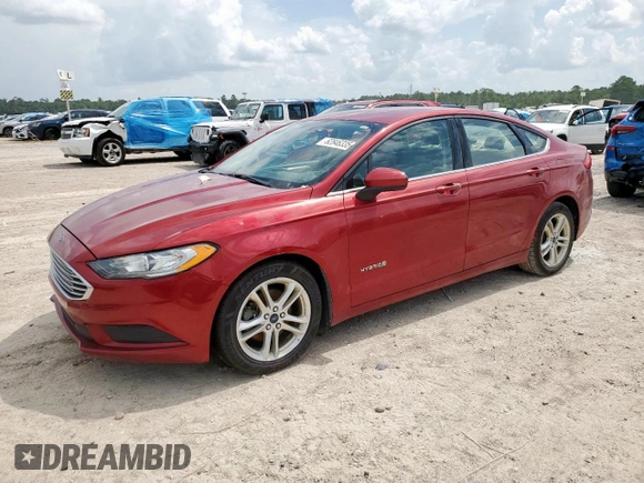 2018 Ford Fusion SE with VIN 3FA6P0LU8JR173678, listed as a Copart auction lot 62846335 with 195,818 mi miles and Clean title. Bid and sale history available at DreamBid. Image 1.