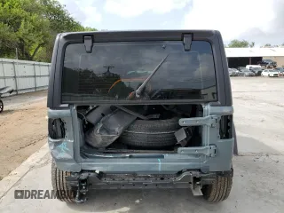 2024 Jeep Wrangler Willys with VIN 1C4PJXDG4RW278583, listed as a Copart auction lot 50951845 with 2,456 mi miles and Salvage Title. Bid and sale history available at carsss.com. Image 6.