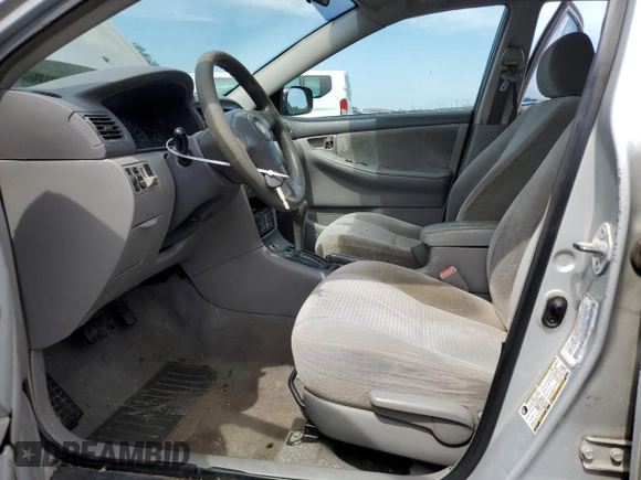 2005 Toyota Corolla CE with VIN 1NXBR32E35Z480961, listed as a Copart auction lot 54972245 with 195,307 mi miles and Clean Title. Bid and sale history available at DreamBid. Image 7.