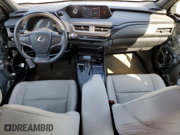 2019 Lexus UX 250h with VIN JTHU9JBH0K2002451, listed as a Copart auction lot 56042605 with 69,605 mi miles and Salvage title. Bid and sale history available at DreamBid. Image 8.