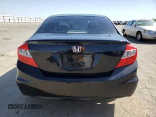 2012 Honda Civic EX with VIN 2HGFB2F84CH605329, listed as a Copart auction lot 52017085 with 102,362 mi miles and Salvage Title. Bid and sale history available at DreamBid. Image 6.